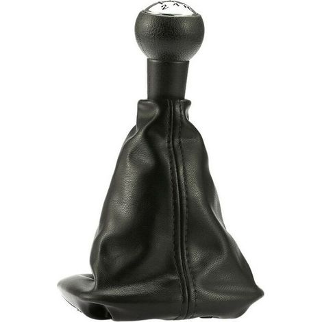 Kit de remplacement en cuir pour pommeau de levier de vitesse à 5 vitesses pour PEUGEOT 207 307 406 (1/4)