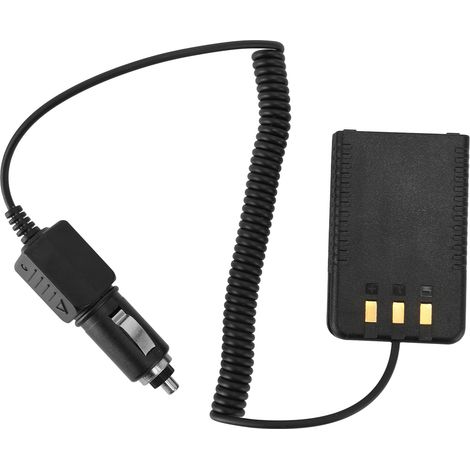 Tragbarer Autobatterie-Eliminator, Mini-Ladegerät für YAESU Ft4X Ft4Xr Funkgeräte, Adapter für 2-Wege-Walkie-Talkies.