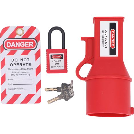 Ortviai Verrouillage de Prise Industrielle 72 mm – Lot de 3, Étanche, Polypropylène Renforcé, pour Isolation Énergétique (1/5)