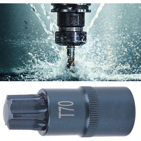 Douille de tournevis hexagonal Torx série T70 S2 1/2X55XH70 (1/5)