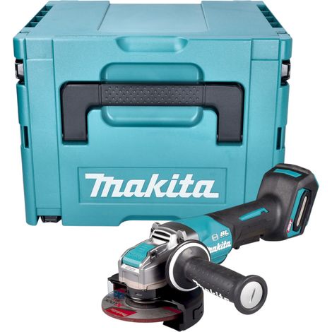Makita GA 047 GZ01 Meuleuse d'angle sans fil 40 V max. 125 mm X-LOCK Brushless + Makpac - sans batterie, sans chargeur