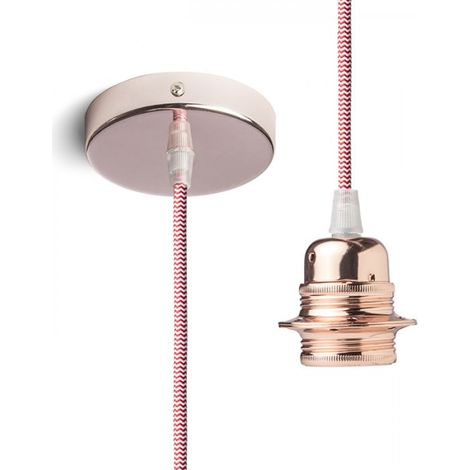 Cavo ELISA per portalampada da soffitto serie a sospensione BR+CB/R+PR 230V E27 28W