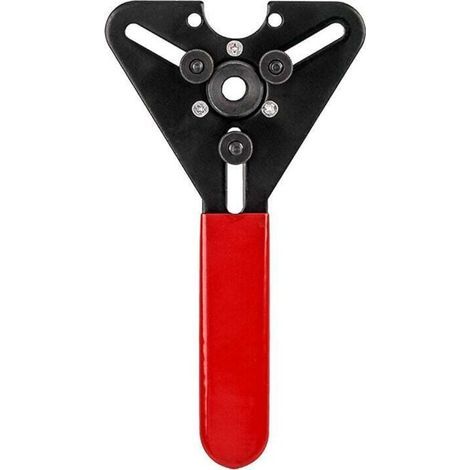 Kit d'outils de Suppression d'embrayage de compresseur de climatisation, Outil de Maintien d'embrayage de climatiseur, Ensembles d'outils automatiques d'extracteur de moyeu (1/5)