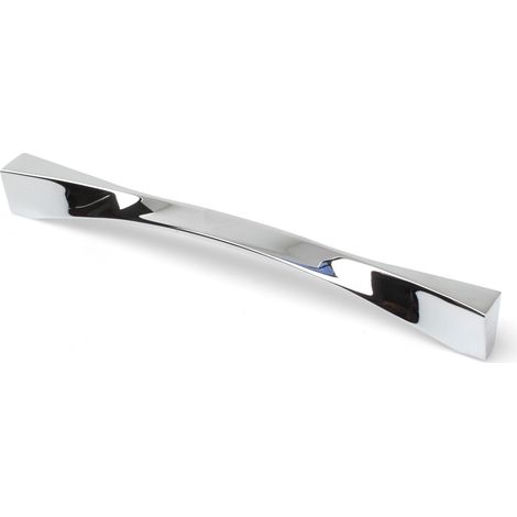 Asa de zamak con acabado cromo brillo, dimensiones:239x20x25mm y entrepuntos:224mm - (1/5)