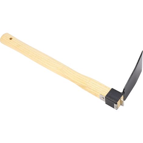 Petite binette de jardinage avec manche en bois pour désherber et planter les palourdes (1/5)