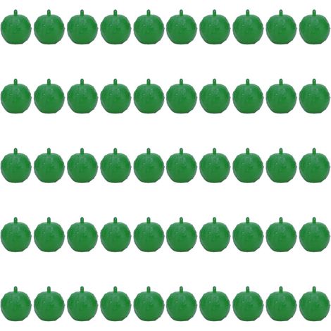 Lot de 50 pièges à mouches collants suspendus, attrape-insectes pour arbres fruitiers et vergers (vert) (1/5)