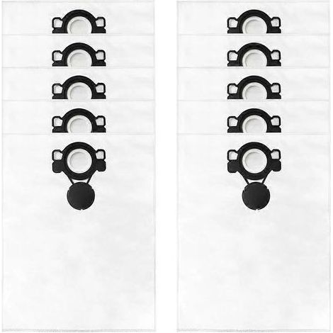 Sac filtrant W107418353 pour aspirateur eau et poussière Makita VC4210L, sac de rechange grande capacité (1/5)