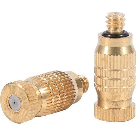 Filetez la buse d'atomisation du tuyau en cuivre Buse de pulvérisation Buse en laiton,Bec d'atomisation de tuyau de cuivre de fil, matériel en laiton de 23mm avec le systè (1/5)