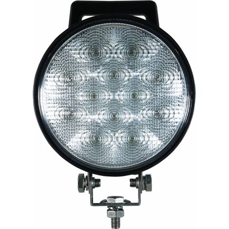 Faro da lavoro 12 LED rotondo ad ampio raggio 36W IP67 (1/4)