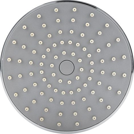 Pommeau de douche pluie haute pression rond 6 pouces accessoires de salle de bain pulvérisateur supérieur chromé (1/5)