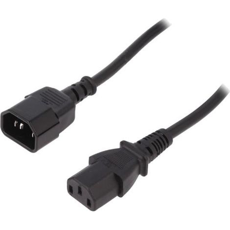 Cable rallonge C13 femelle vers C14 mal 5m