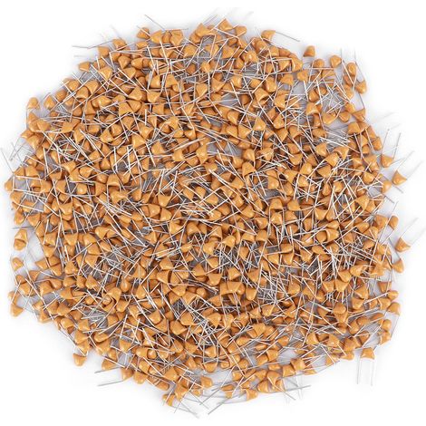 Condensateur céramique 1000pcs 300PF 10% 5.08mm DC50V, accessoire de condensateur monolithique pour réparation électronique (1/5)