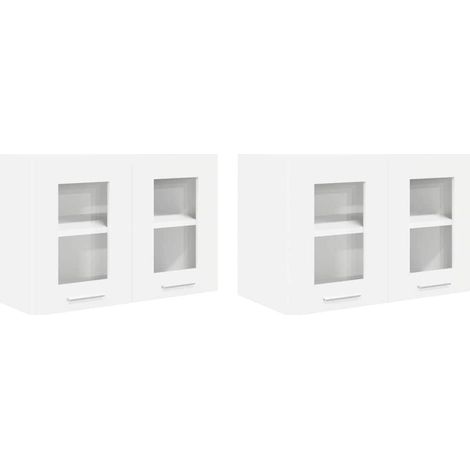 Mueble colgante 2 pcs 60 x 31 x 40 cm Madera de ingeniería vidaXL