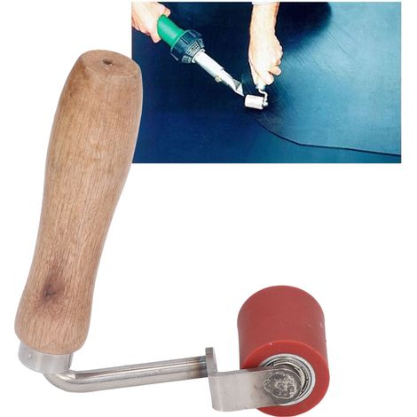 Rodillo para sellador de silicona – aprox. 4,3 cm de ancho – Material duradero – Rodamientos de bolas para movimiento bidireccional – Mango ergonómico (1/5)