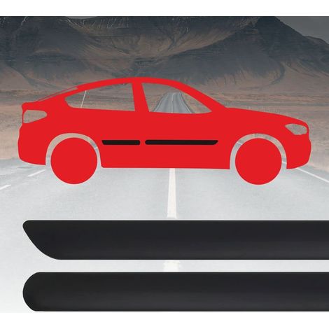 Modanature Laterali Bumper Paracolpi per B. X4 2014 con Biadesivo 3M (1/5)