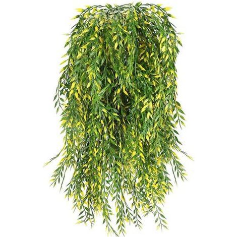 Ensemble de 3 plantes artificielles suspendues fausse plante d'intérieur fausse décoration de fougère de lierre (1/5)