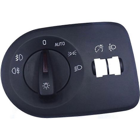 Interrupteur de phares et de feux antibrouillard, bouton de commande principal pour Seat Ibiza 2009-2015 6J1941531AR Accessoires auto
