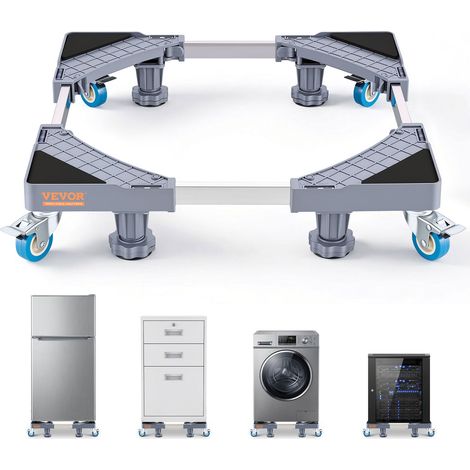 support réglable pour machine à laver, mini-réfrigérateur, charge de 181,44 kg, 4 roues (1/5)