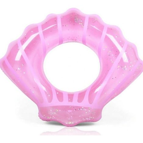 Bouée de natation gonflable en PVC renforcé, siège flottant, 70x80cm, diamètre intérieur 25cm.