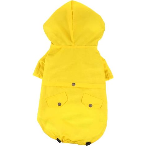 1 Stück Haustier-Regenmantel, Hunde-Regenkleidung, Hunde-Regenmantel mit Kapuze, Regenmantel für Welpen