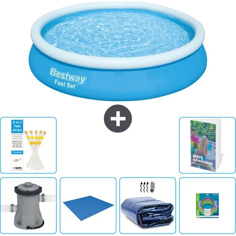 Bestway Piscina Bestway Fast Set Rotonda - 366x76 cm - 7-pezzi  S220