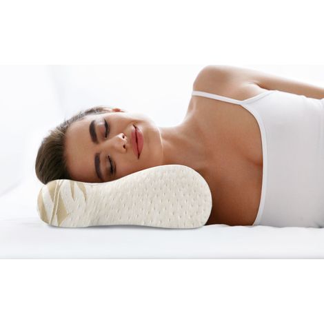 Oreiller profilé thermoplastique 50x30 cm en bambou (1/5)