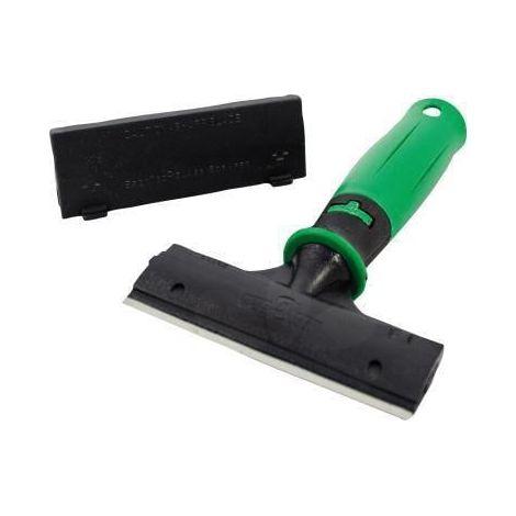 Unger ErgoTec Glasschaber 10 cm, große Schaberfläche, inkl. Schutzkappe