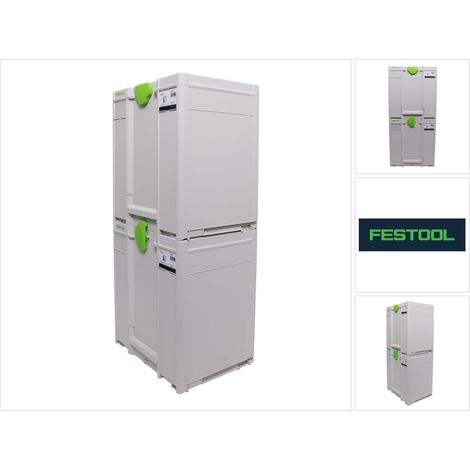 Festool SYS3 M 337 Juego de cajas Systainer - 396 x 296 x 437 mm - 43,1 l (2x 204845)