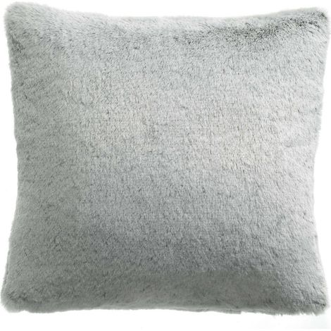 Coussin Carré Effet Polaire Doux pour Salon et Décoration Intérieure 45 x 45 cm en Polyester - PANGIVO (1/2)