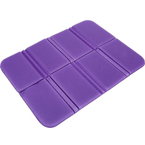 Coussin de siège pliant, housse de tapis de pique-nique Portable et étanche (violet) (1/3)