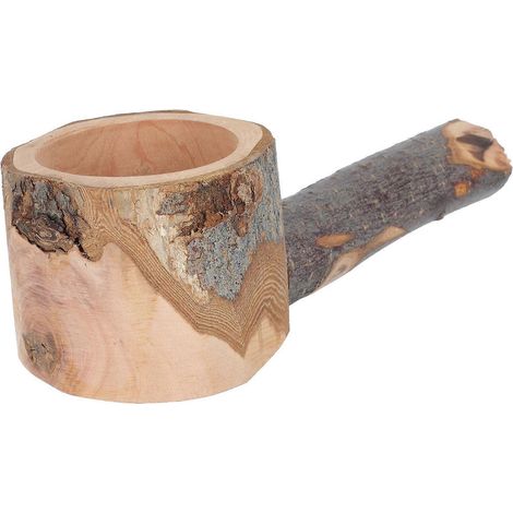 Gamelle en bois pour oiseaux, support pour perroquet compatible avec 2 perroquets, utilisation pour l'alimentation (1/5)