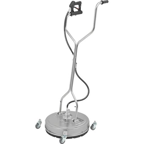 Nettoyeur de sol haute pression, 4500 PSI, 4 roues universelles, Gris Clair (1/2)