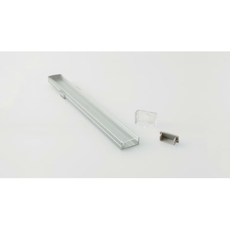 Nobile illuminazione profilo alluminio con diffusore opale 2mt barra/strip/3/s