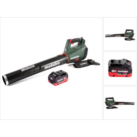 Metabo LB 18 LTX BL Akku Laubbläser 18 V Brushless + 1x Akku 8,0 Ah - ohne Ladegerät