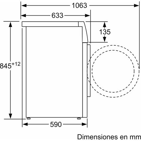LAVADORA BOSCH WAN24272ES 8KG 1200RPM A BCA.