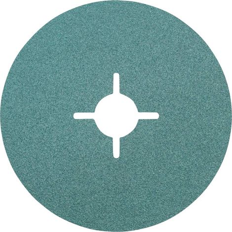 Boite 25 Disques Fibre Zirconium PFERD - D. 125 mm - Grain 80 - ebarbage et Ponçage Acier et Inox (1/3)