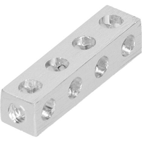 Profilé en aluminium en forme de L, poutre tubulaire carrée légère, haute résistance et résistante à la corrosion 3106-0004-0032 (1/5)