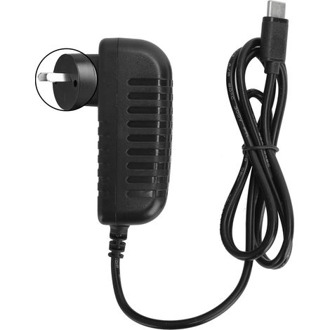 Alimentation pour Raspberry Pi 4B 5V 3A Adaptateur Secteur Type C Chargeur Ordinateur Fournitures 100-240V (Fiche AU) (1/5)