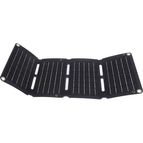 Panneau solaire ETFE 10W en silicium monocristallin, 4 plis, chargeur Portable pour voyage en plein air et Camping