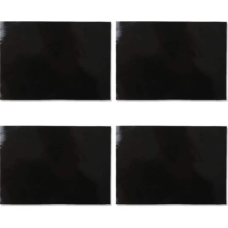 Lot de 4 tapis de protection antidérapants et isolants thermiques en silicone pour plaques à induction - Accessoires de cuisine pour la maison (1/3)