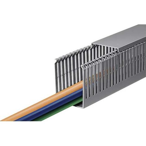 HellermannTyton Verdrahtungskanal 40x60mm, 2m PVC HTWD-PN-40X60 2 Stk (1/5)