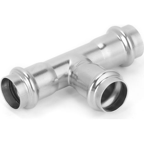 Raccord té égal filetage G1/2 DN15 en acier inoxydable 304 pour tuyau d'eau (1/5)