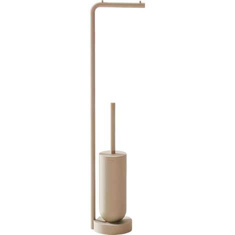 COSMIC WJC277A0097090 GEYSER Escobillero Suelo Con Portarrollos Sand - ref: WJC277A0097090
