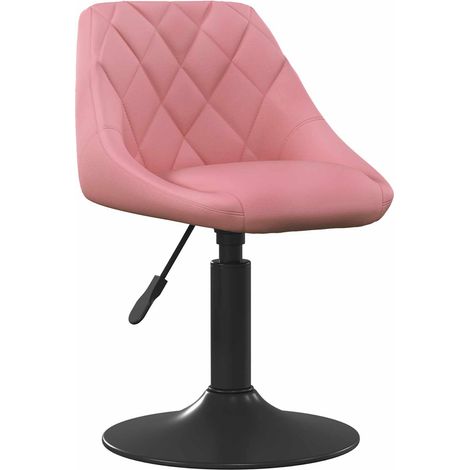 Maison Exclusive - Barhocker Geometrisch Rosa 46 x 44 x (62,5-77,