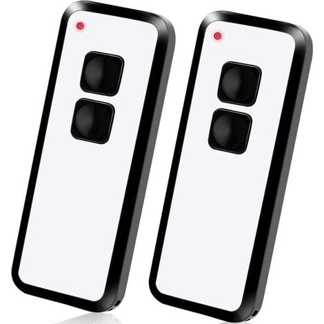 2 pièces Télécommande de Porte de Garage pour Novoferm Novotron 522, 524, 502 MAX43-2, 512 Mix43-2, Compatible avec Novoferm Novotron 433,92MHz Télécommande de Portail (1/4)