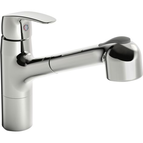 HANSA HANSAPINTO Küchenarmatur, Standmontage, 9.6 l/min, chrom, (1/5)