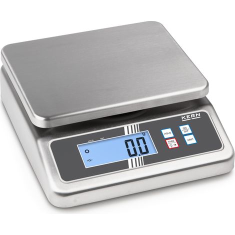 Kern Tischwaage FOB 30K-3NL, Wägebereich 16000 30000 g, Ablesbarkeit 2 5 g (1/2)