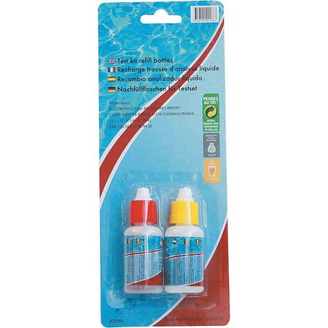 Recharges trousse analyse chlore - brome + pH