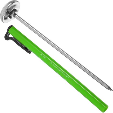 Hemobllo Thermomètre Cuisine à en Acier Inoxydable Vert Lecture (1/5)