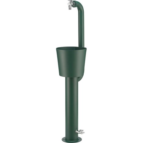 Fontana da Giardino con Doppio Rubinetto e Secchio Belfer 42/ARRC Cactus Verde (1/5)
